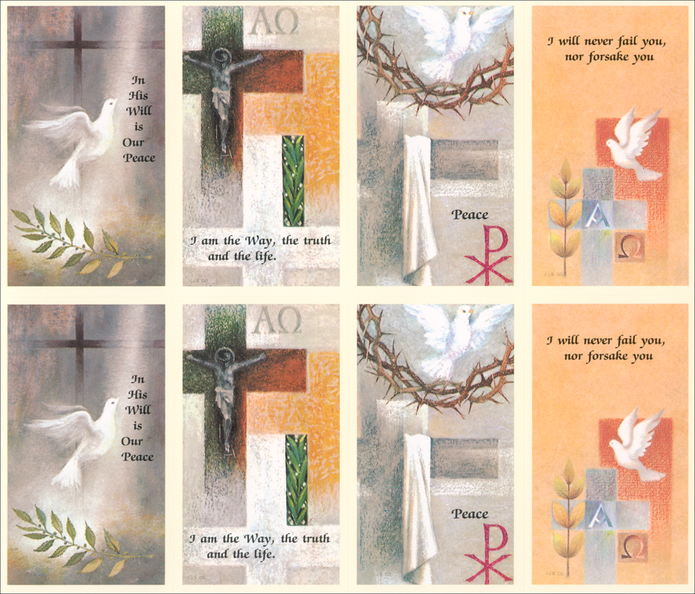 Dove 1 - 4 Card Series