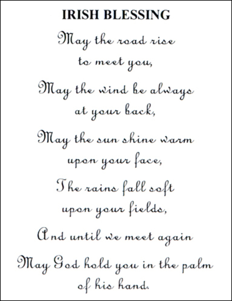 Irish Blessing