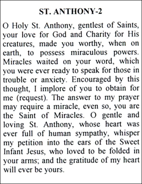 St. Anthony - 2