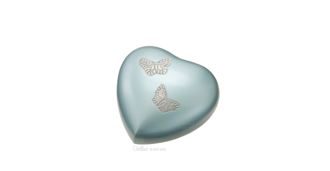 Avondale Teal Heart Memento