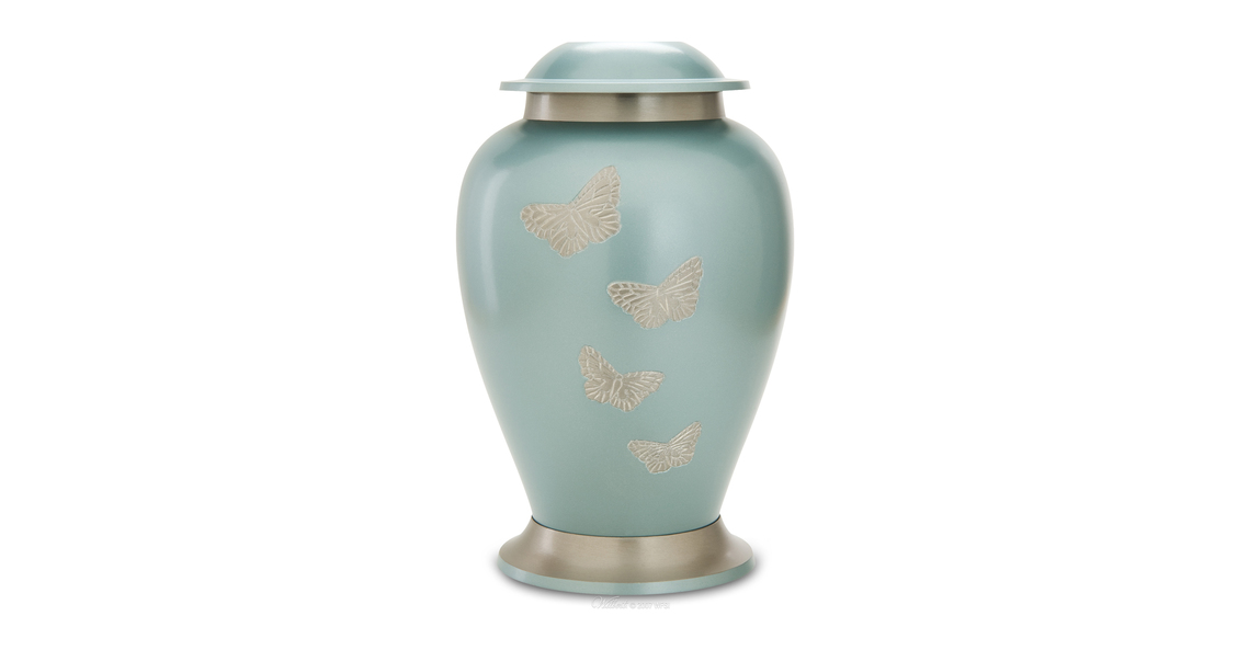 Avondale Teal Urn