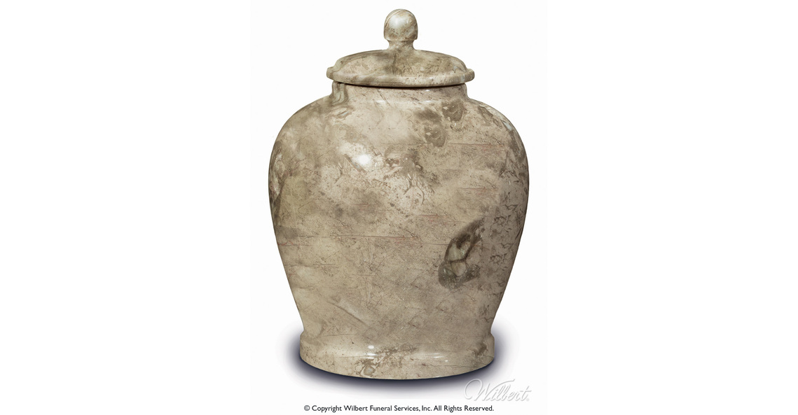 Hallmark Taupe Urn